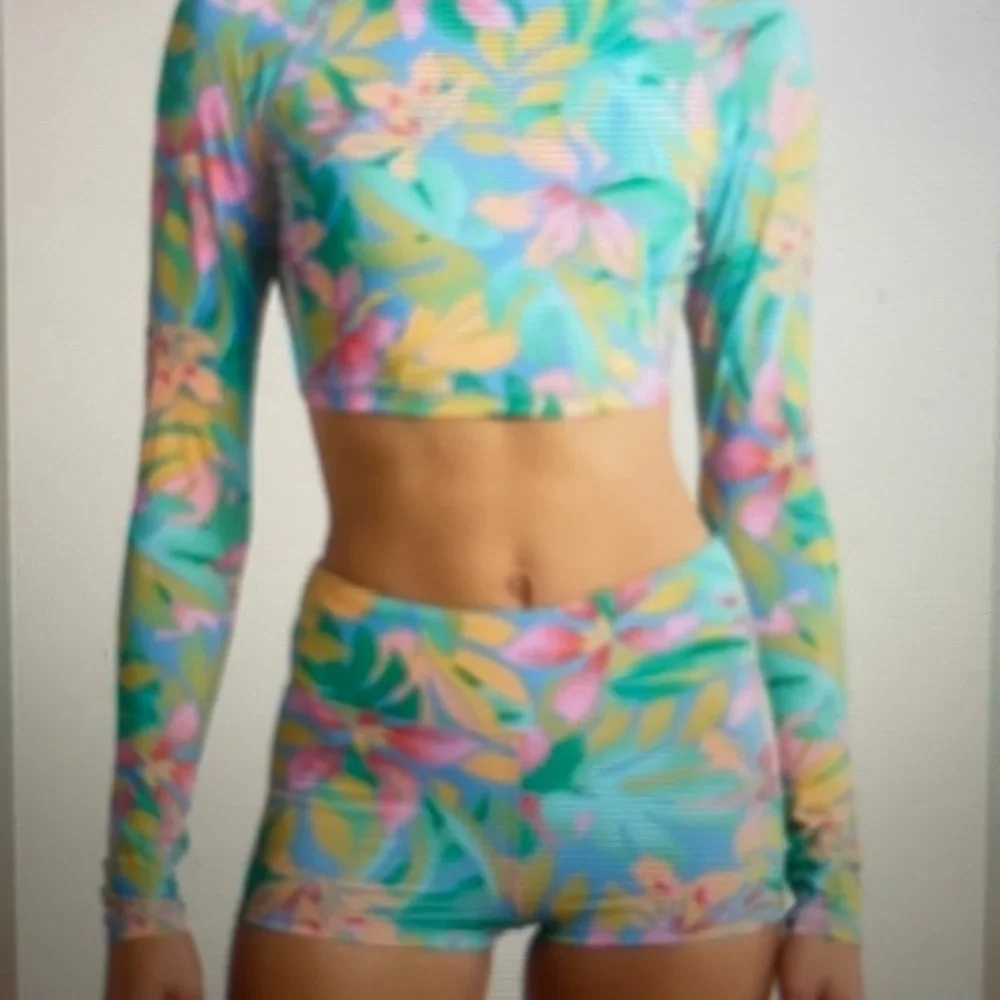 NWT BILLABONG Tropic Daze Rash guard set (XL) - Picture 4 of 8